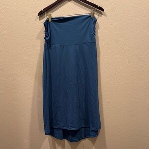 Elegant Blue Women's Skirt